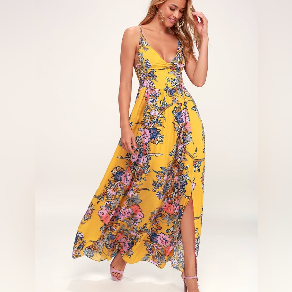 Free People Through the Vine Maxi Dress